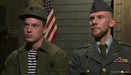 Enhanced Interrogation: Detained Stud Faces a Horny, Sadistic Agent