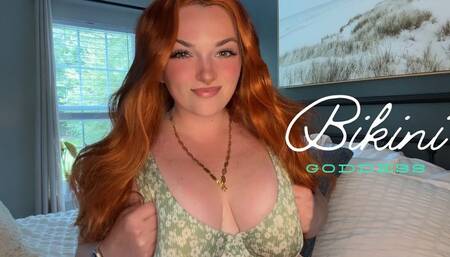 Bikini Goddess - BBW Goddess Ass Big Tits Worship Mind Fuck Mesmerize Trance