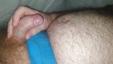Hairy Daddy Bear in Briefs Edging with Multiple Orgasms