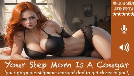 Your Stepmom is a Cougar [StepMother] [Stepson] [Older Woman] [Younger Man] [Watch Her Masturbating] [Facesitting]