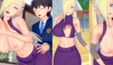 [Hentai Game Koikatsu! ]Have sex with Big tits Naruto Ino Yamanaka.3DCG Erotic Anime Video.