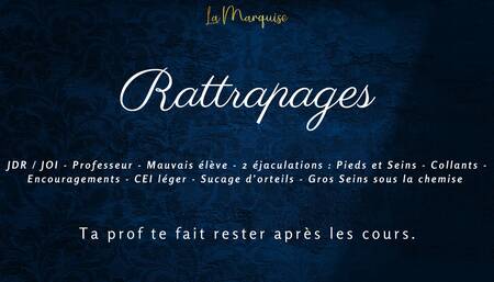 French Audio Porn   Teaser   The bad student is punished by the teacher