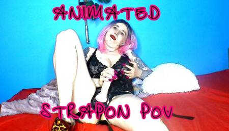 Lady Angela animated strapon POV