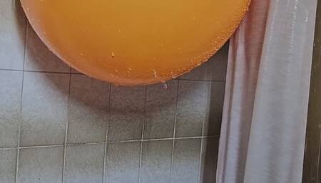 Marianna Blow to Pop 15 inch long neck in the Shower