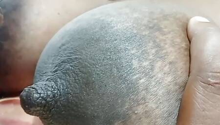 Tamil wife after asking my husband's stepbrother for help, he choked me and drank milk from my boobs. Then I sucked his dic