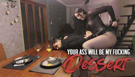 Nara serves a huge dildo as dessert for her husband`s dinner (1080 EN-sub)