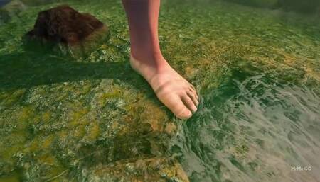 Giantess Hot springs - Skyrim GTS