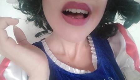 harley quinn, Snow White, nerd Lum...all giantesses and all ready to devour you