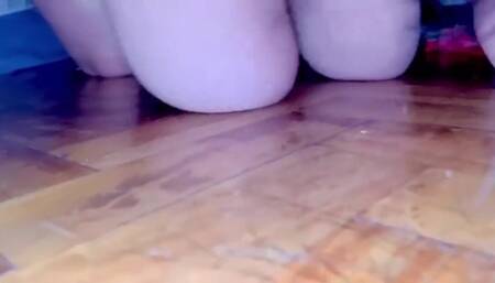 Giantess BBW stepmom crushes her tiny stepson with her massive tits