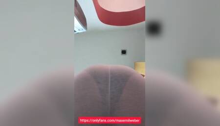 Giantess Girl farting on your face