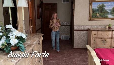 Amelia Forte 29 Minute Sensual Nude Strip & Full Nude Bed Tease