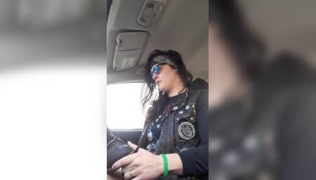 Giantess gives tiny new home in rancid boot