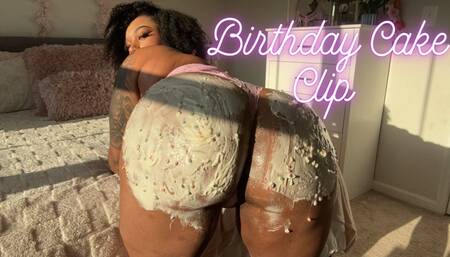 Birthday Cake Clip
