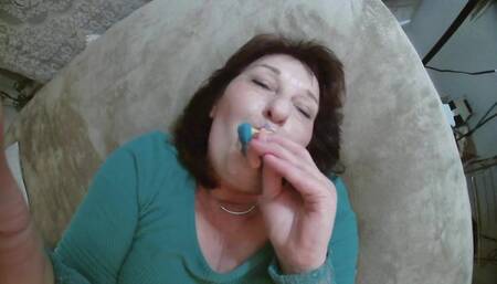 V 597 Giantess eats tiny men with huge cocks