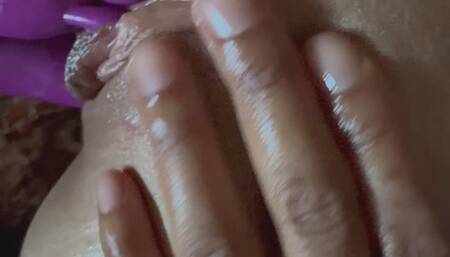 4K POV Watching My GF Fuck Herself While She Begs Me To Fuck Her