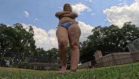 Ayla Clears Tinys Out Of The Yard