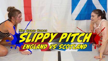 Slippy Pitch! England Vs Scotland with Joiner Samantha