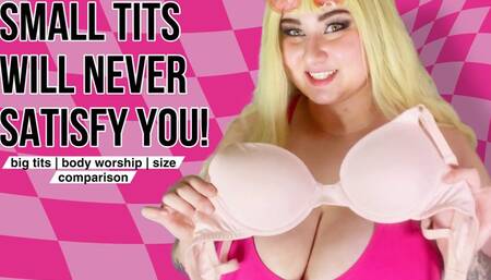 Small Tits Will Never Satisfy You