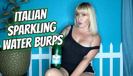 Italian Sparkling Water Burps
