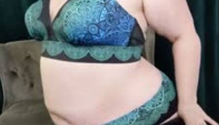 Black Teal Bikini and Shorts