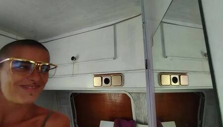 Shaving half of my head cause I'm a freak. Use headphones to hear all the shaving noises!