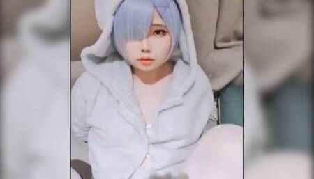 Super cute Ladyboy getting fucked in the ass wit no pain, only pleasure