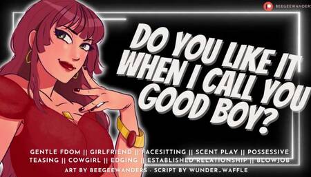 Do You Like it When I Call You Good Boy? || Audio Roleplay, Gentle Fdom, MommyDomme Sucks n Fucks