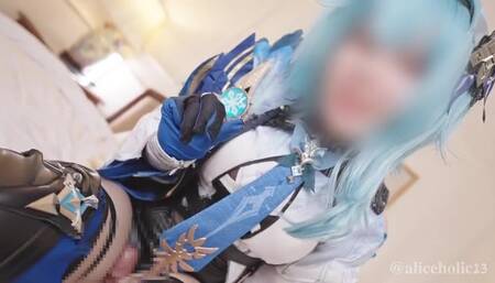 ????❄️【ありすほりっく】酔いどれ巨乳騎士にお持ち帰りされ、精子が枯れ果てるまで太ももと生膣にトロトロ甘サド搾精される動画
