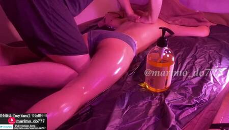 [Erotic video for women] Many orgasms with high-class oil massage