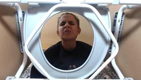 POV Dominating My Fart Slave Trapped in My Toilet