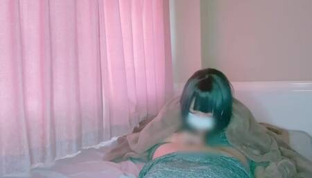【Yomi_chan】Waking up with a thick blowjob ♡Continuous climax by riding on a cowgirl's back!