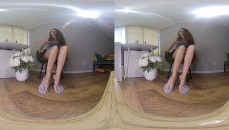 VR freat close ups feet , PART 2