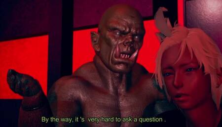 Female knight lose to monster ork - episode.14 "Fixed"