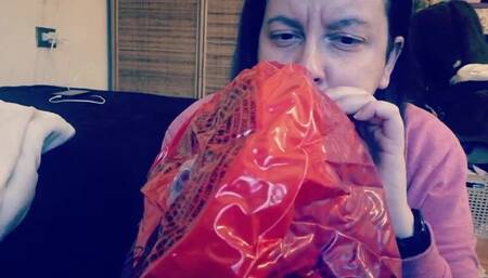 Wonderful fetish play video with colorful balloons do you want to have an orgasm with me?