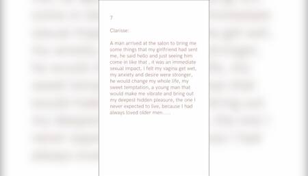 Perverse and hidden pleasure of a Milf for a young man