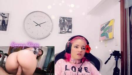 Teen Reacting to the best latino porn (MyBadReputation) - Emma Fiore