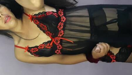 Hermosa transexual trany