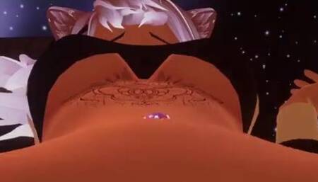 Sneaky Public Rooftop Sex With A Catgirl (POV)