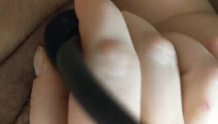 Knot in pussy! Tied Vaginal balloon, stretch my pussy!