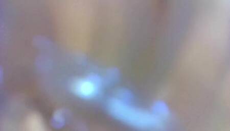 Trans girl webcam extreme closeups, camera in fleshlight