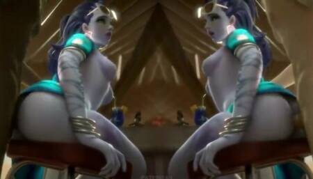 [PMV] WIDOWMAKER VS MERCY - FUCK BATTLE - Rondoudou Media