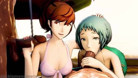 Persona Bitch Creampie Anal SFM Hentai Compilation