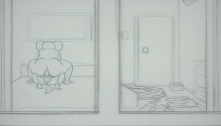 fucking with the pizza delivery man