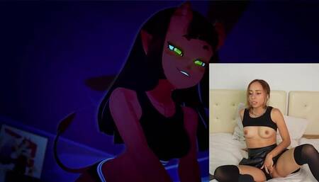 React: Meru the Succubus - Pantera_Nika #1