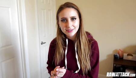 Sexy Blonde Laney Grey Takes Male Pornstar Chubby Dick