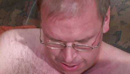 Two old blonde ladies getting fucked by a hard rod