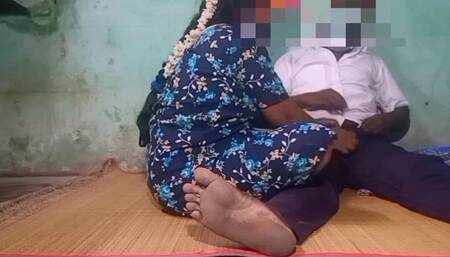 Indian Desi village beauty aunty blowjob in house woner