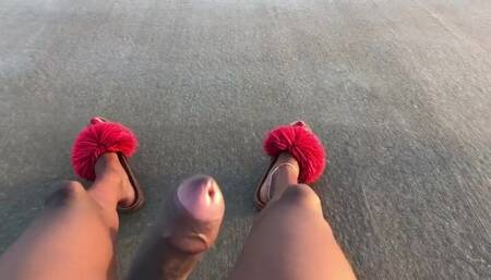 Beautiful View and Beautiful Cum Shot