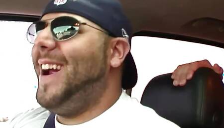 Three guys are fingering for a woman