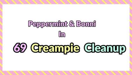 PeppermintDusty: TRAILER, Peppermint & Bonni in 69 Creampie Cleanup